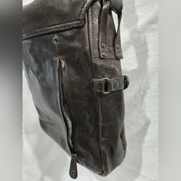 Aunts And Uncles Leather Crossbody Bag Very Good Condition - Picture 4 of 9